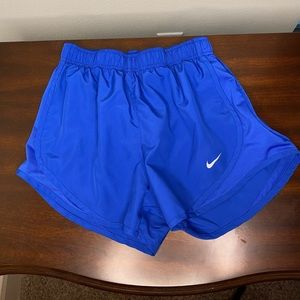 Blue Nike Run Athletic Shorts